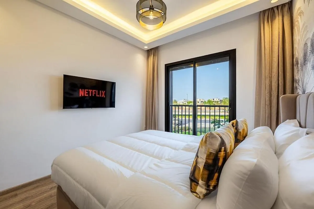 Apartment Karmela Villappart 2 - Noria - Pool - Parking Marrakesh Morocco